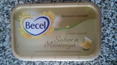 Becel creme vegetal sabor a manteiga