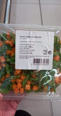 Feijão Verde C/Cenoura