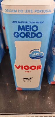Leite Meio Gordo Vigor