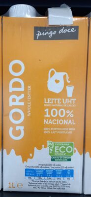 Leite UHT Gordo