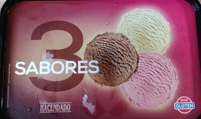 Helado 3 sabores