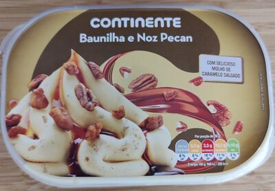 Gelado Baunilha E Noz Pecan