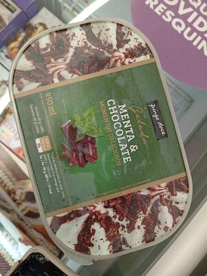 Gelado Menta e Chocolate