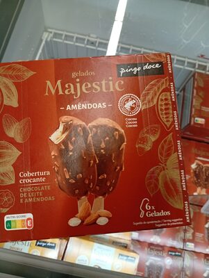 Gelados majestic amendoas