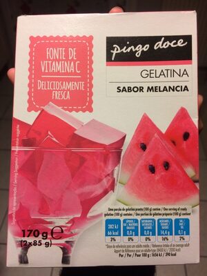 Gelatina Sabor Melancia