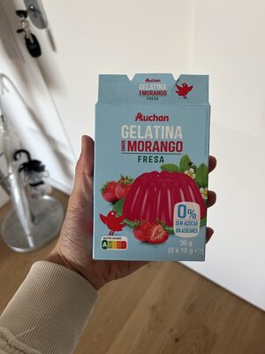 Gelatina De Morango