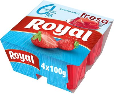 Gelatina sabor morango fresa 0%