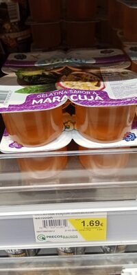 Gelatina yocor maracujá