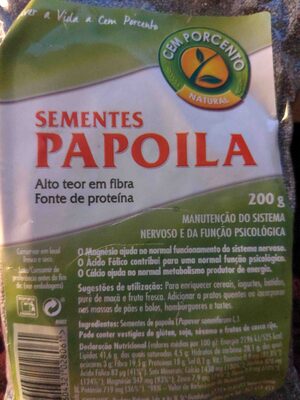 Sementes Papoila