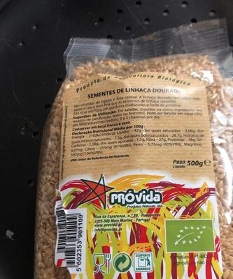 Sementes de linhaça dourada
