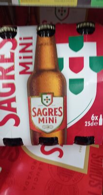 Cerveja C/Álcool Sagres 6×25cl