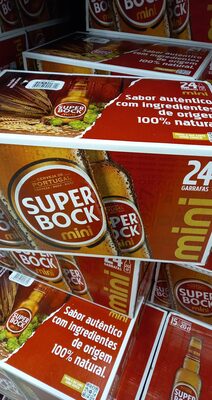 Cerveja C/Álcool Super Bock Mini 24×20cl