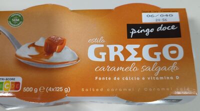 estilo Grego caramelo salgado