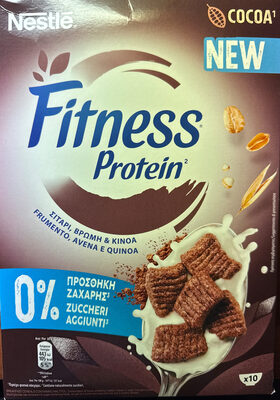 Nestle fitness protein cocoa 0% added sugar