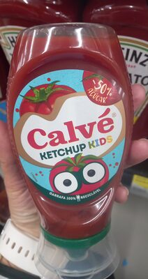 Ketchup Calve -50% Açucar Top Down 268gr