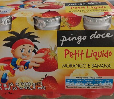 Petit Líquido Morango e Banana