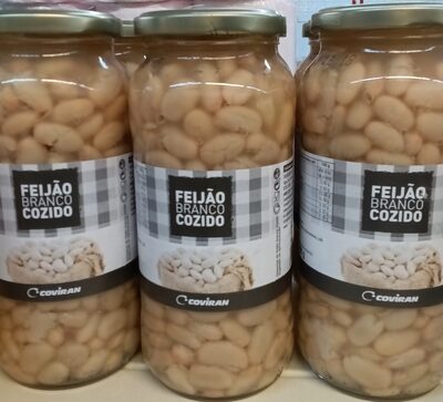 feijão coviran branco frasco