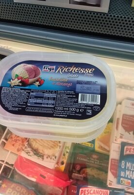 frigo gelado baunilha e morango
