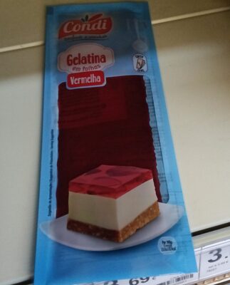 gelatina em folha