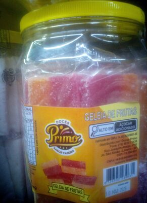 geleia de frutas primo