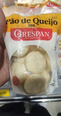 grespan pão de queijo 25g