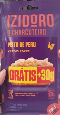 O Charcuteiro Peito de Peru Fatias Finas