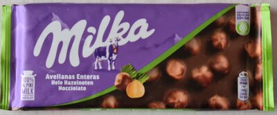 Chocolate con Leche con Avellanas Enteras