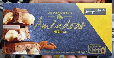 Chocolate de Leite Amêndoas Inteiras