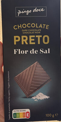 Chocolate Preto Flor De Sal