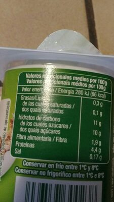 Bifidus avec Muesli et fibres