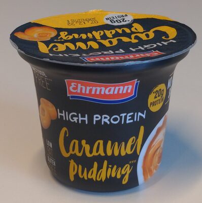 High Protein Caramel Pudding***