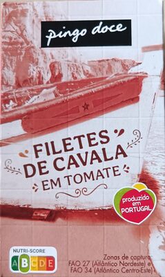 Filetes de Cavala em Tomate