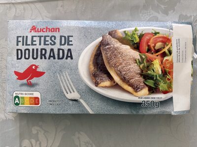 Filetes De Dourada Com Pele Congelados