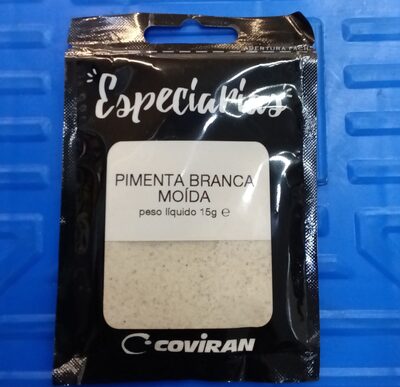 Pimenta branca moida 15g  coviran