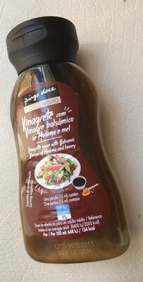 Vinagrete com vinagre balsâmico de Modena e mel