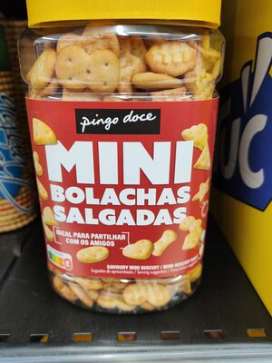 Mini Bolachas Salgadas