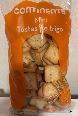 Mini Tostas de trigo