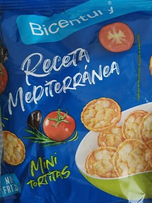 Mini tortitas receta mediterránea