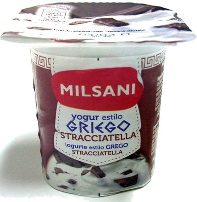 iogurte estilo Grego Stracciatella
