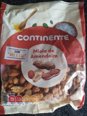 Miolo de Amendoim com Mel e Sal