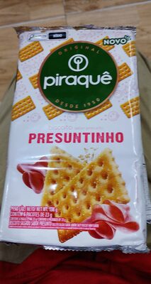 Piraquê biscoito presunto 138g
