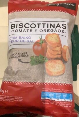 Biscottinas Tomate e Orégãos