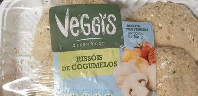 Rissóis Cogumelos Veggis