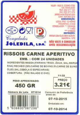 Rissois Carne Aperitivo