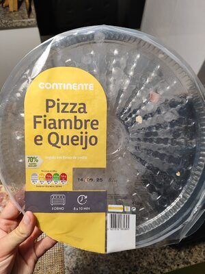 Pizza Fiambre e Queijo