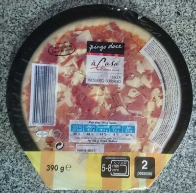 Pizza Presunto Serrano