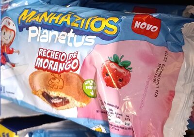 Planetus Recheio de Morango