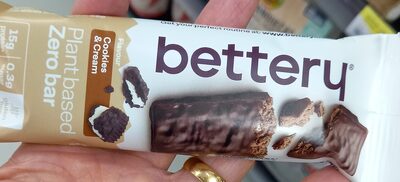 Plant Based Zero Bar Cookies & Cream Flavour