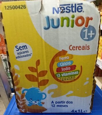 leite junior 1+ cereais