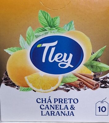 Tley chá preto canela e laranja